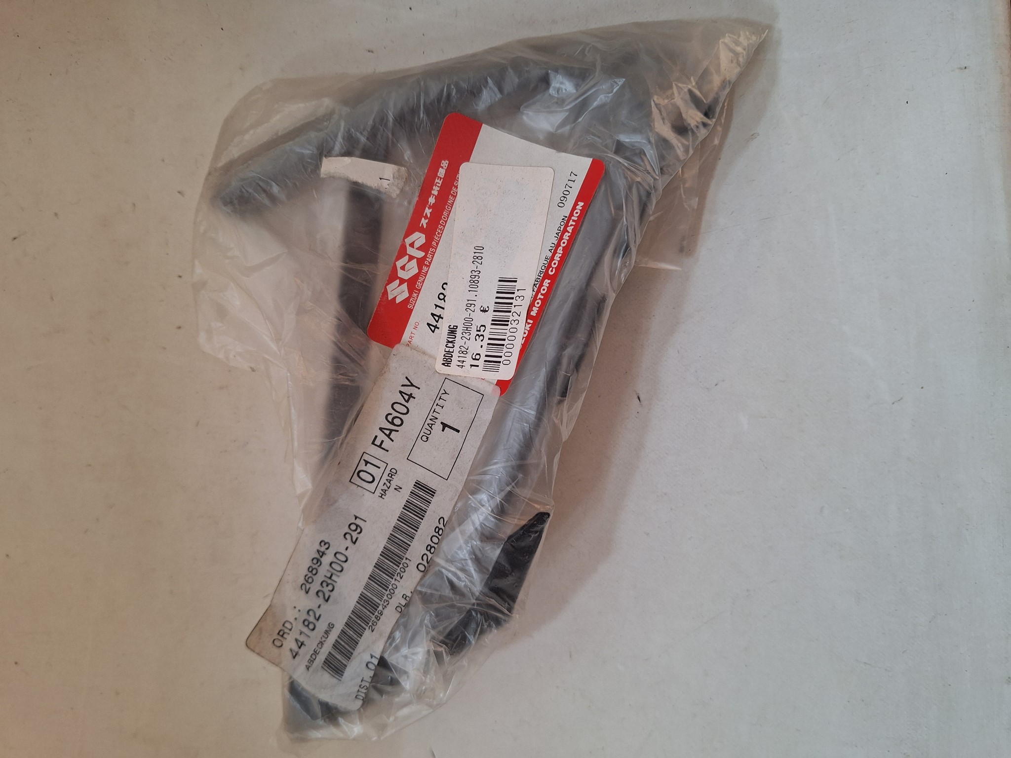 Picture of SUZUKI  ABDECKUNG  44182-23H00-291